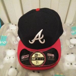 atlanta braves 59 new era fitted hat